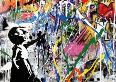 Mr. Brainwash - Balloon girl