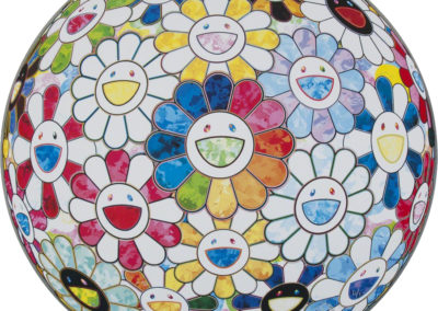 Takashi Murakami - Scenery with a rainbow in the midst